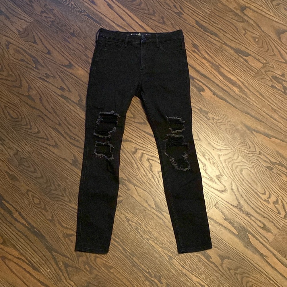 Hollister Black Skinny Jeans